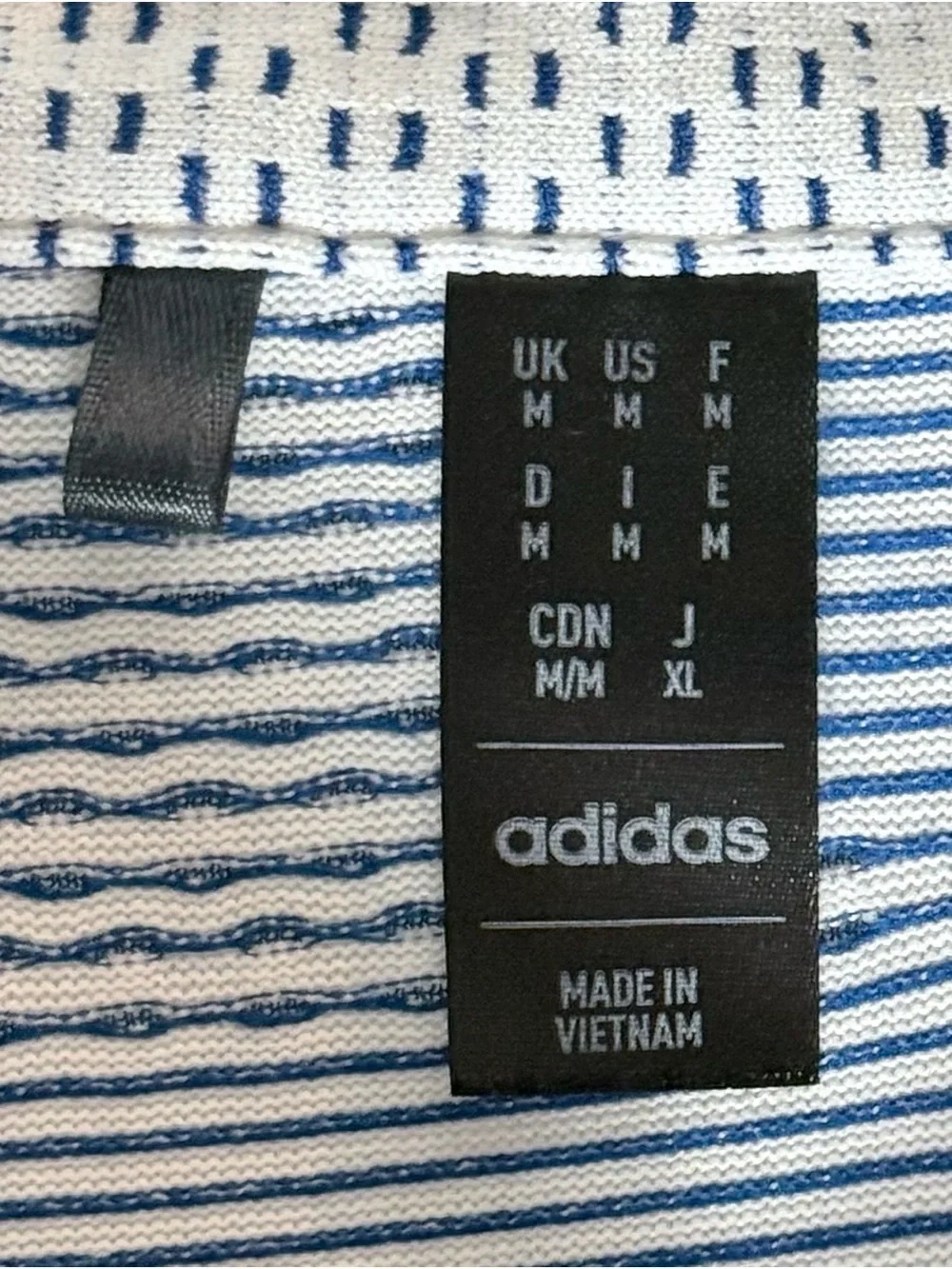 adidas Textured Golf Polo
